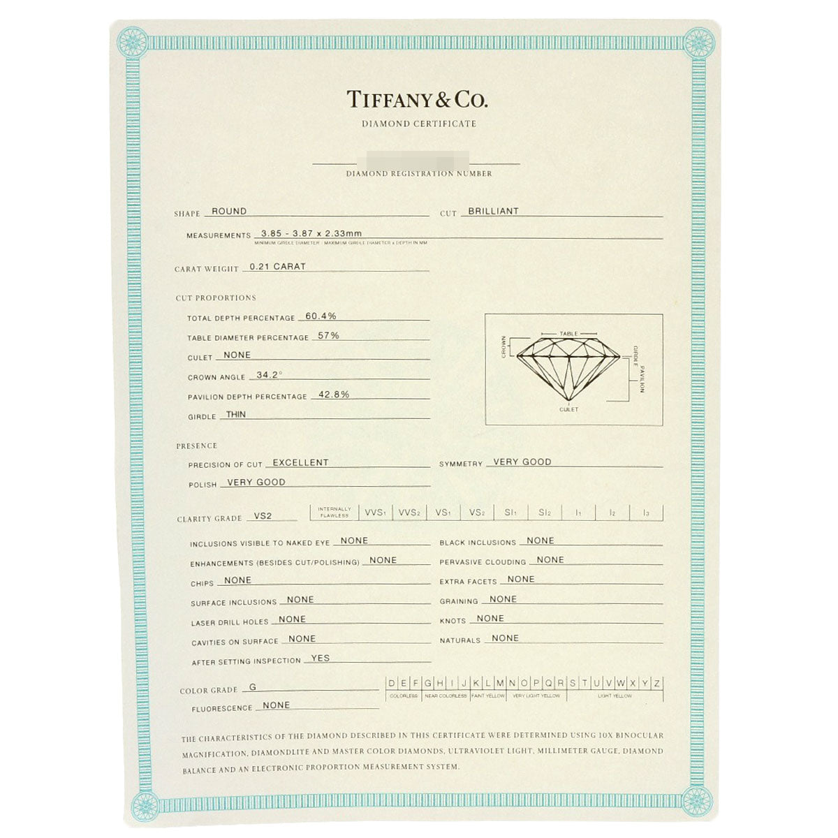 TIFFANY&Co. Dots Diamond Ring Platinum PT950 Ladies [Used]