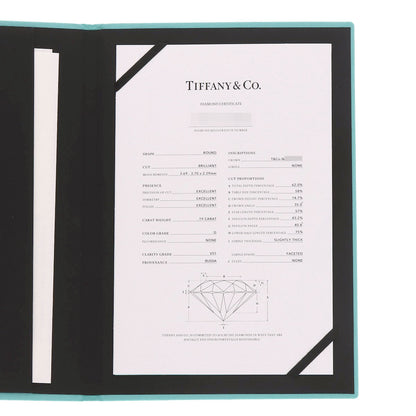 TIFFANY&Co. Harmony Diamond Ring Platinum PT950 Ladies [Used]