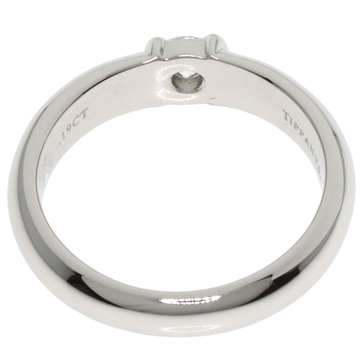 TIFFANY&Co. Dots Diamond Ring Platinum PT950 Ladies [Used]