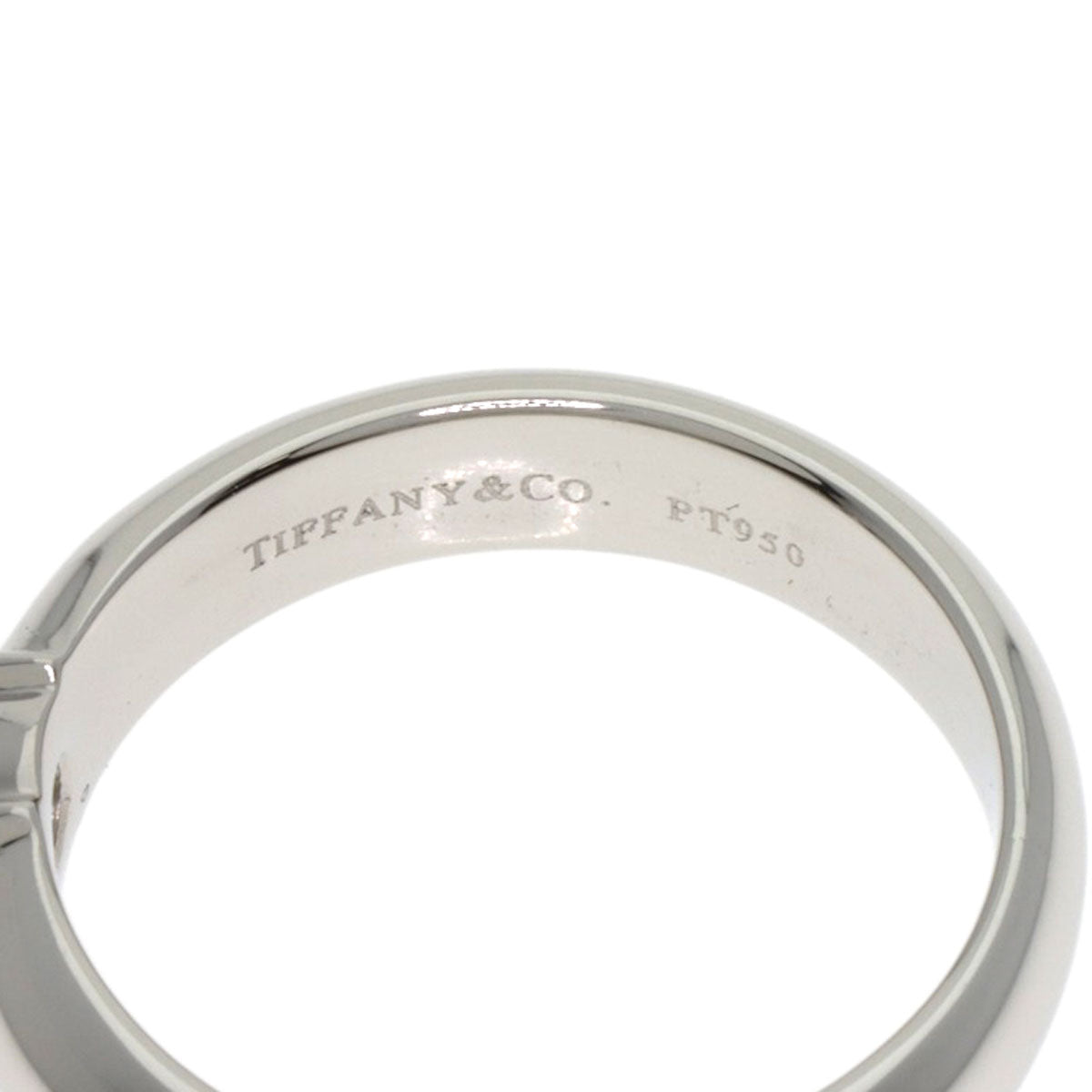 TIFFANY&Co. Dots Diamond Ring Platinum PT950 Ladies [Used]