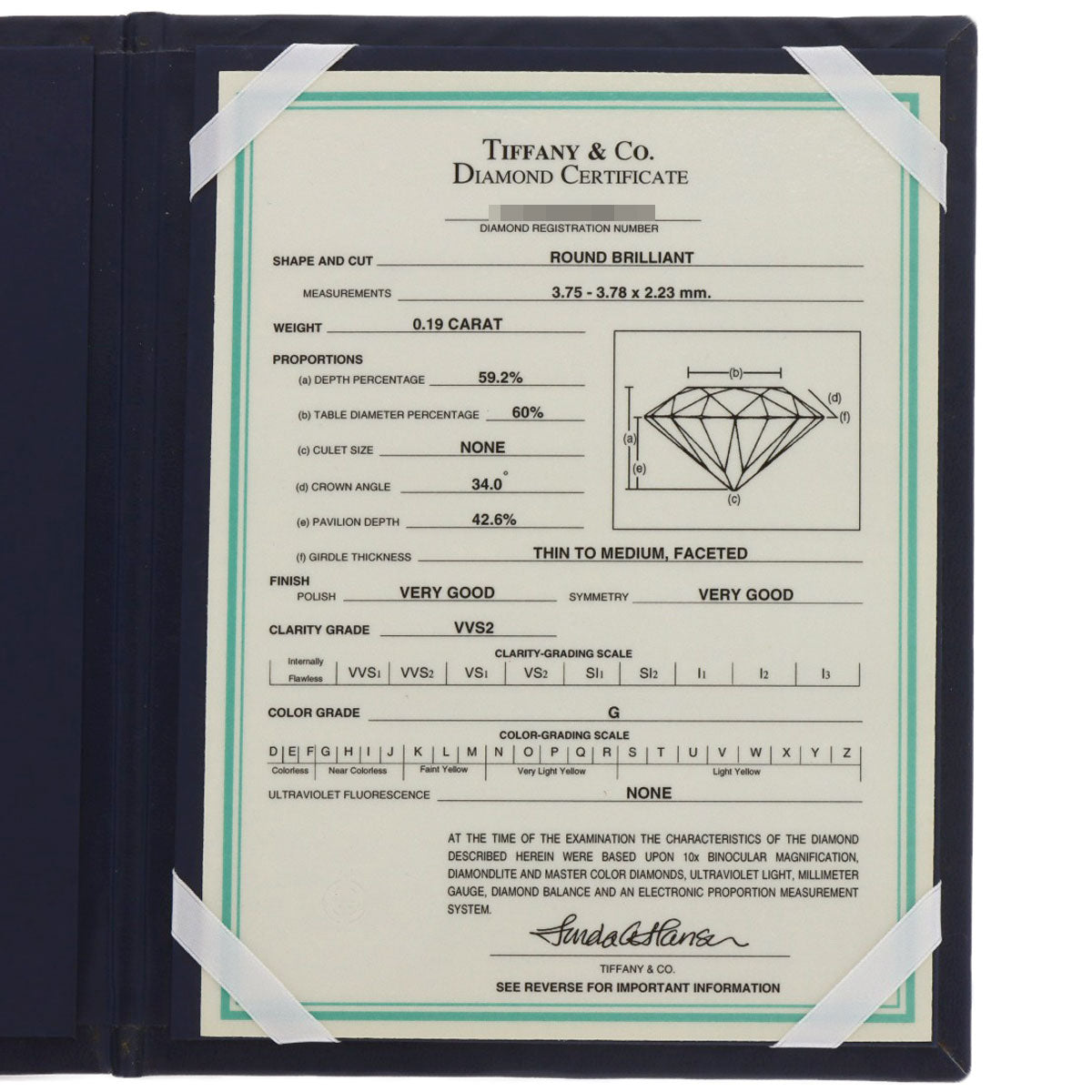 TIFFANY&Co. Dots Diamond Ring Platinum PT950 Ladies [Used]