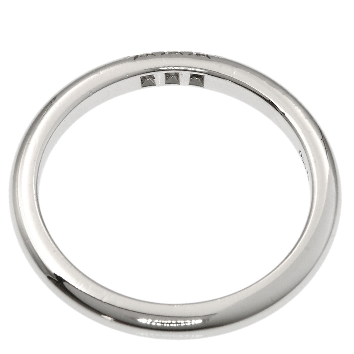TIFFANY&Co. Forever 3P Diamond Ring Platinum PT950 Ladies [Used]