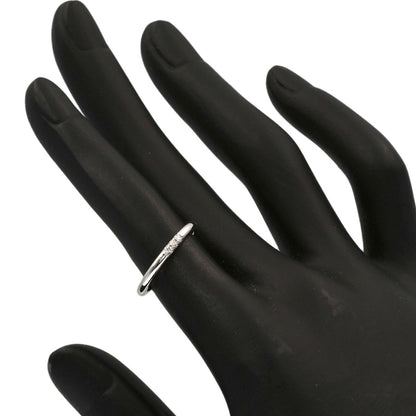TIFFANY&Co. Forever 3P Diamond Ring Platinum PT950 Ladies [Used]