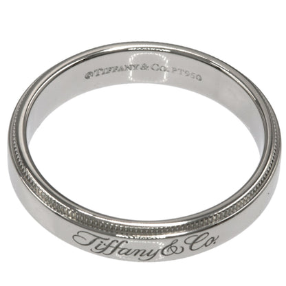 TIFFANY&Co. Milgrain Ring Platinum PT950 Ladies [Used]