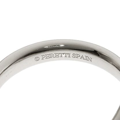 TIFFANY&Co. Curved band Diamond Ring Platinum PT950 Ladies [Used]