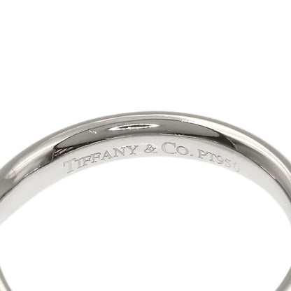 TIFFANY&Co. Curved band Diamond Ring Platinum PT950 Ladies [Used]