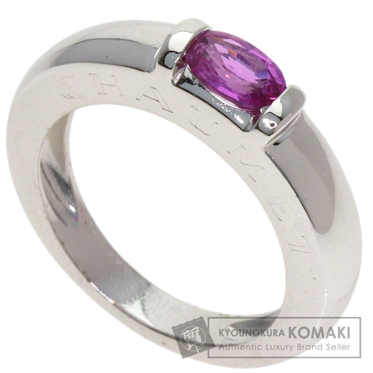 Chaumet joia pink sapphire Ring K18 White Gold Ladies [Used]