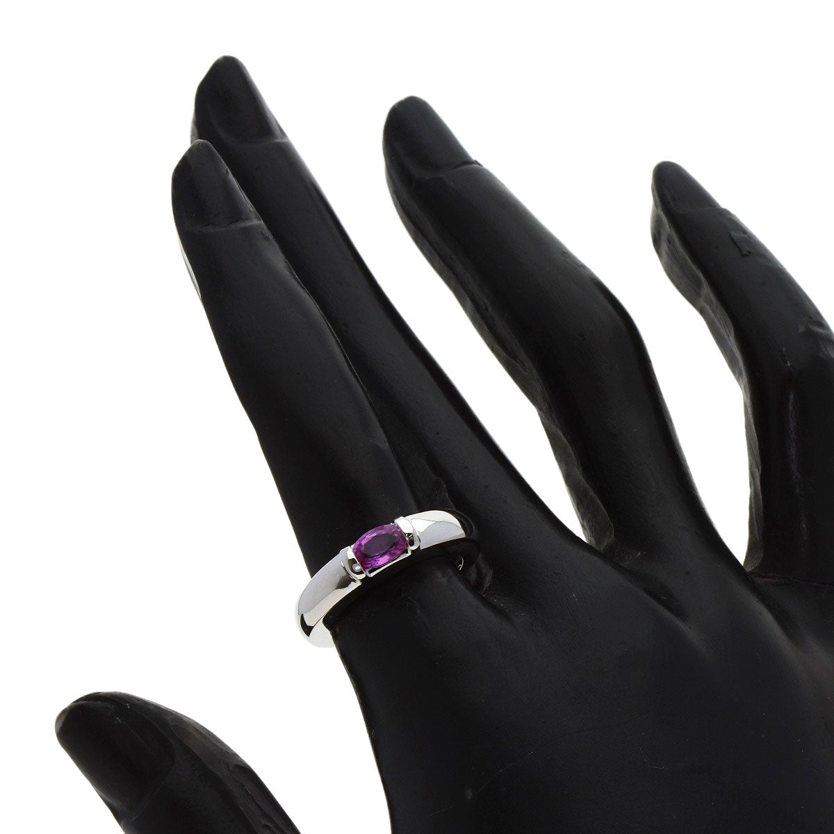 Chaumet joia pink sapphire Ring K18 White Gold Ladies [Used]