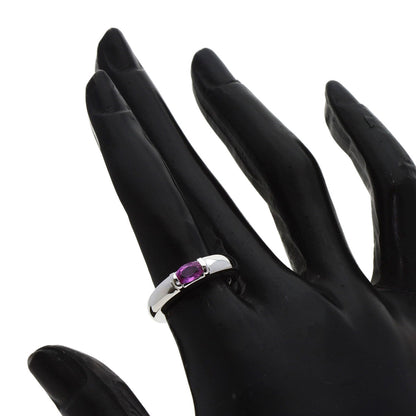 Chaumet joia pink sapphire Ring K18 White Gold Ladies [Used]