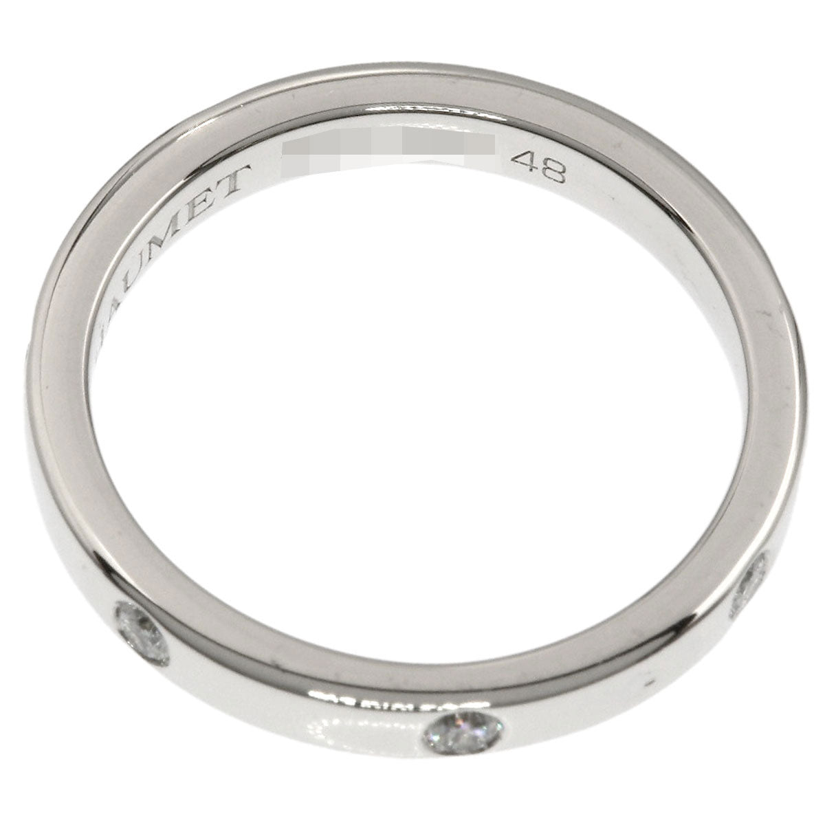 Chaumet Eternal 7P Diamond #48 Ring Platinum PT950 Ladies [Used]