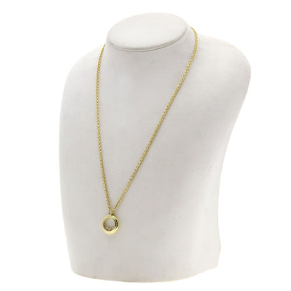Chopard Happy diamond Necklace K18 Yellow Gold Ladies [Used]