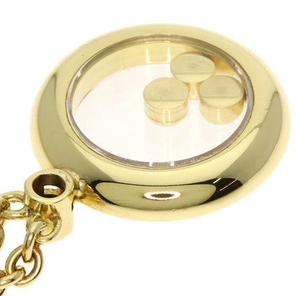 Chopard Happy diamond Necklace K18 Yellow Gold Ladies [Used]