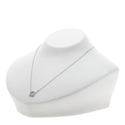 FRED Success Mini Diamond Necklace K18 White Gold Ladies [Used]