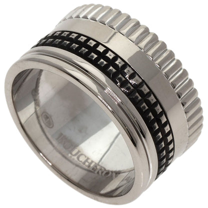 Boucheron Cattle Large #57 Ring K18 White Gold Ladies [Used]