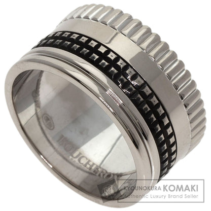 Boucheron Cattle Large #57 Ring K18 White Gold Ladies [Used]