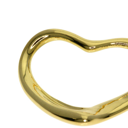 TIFFANY&Co. Open heart Necklace K18 Yellow Gold Ladies [Used]