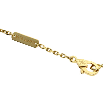 Van Cleef & Arpels De Papillon Diamond Necklace K18 Yellow Gold Ladies [Used]