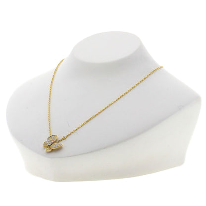 Van Cleef & Arpels De Papillon Diamond Necklace K18 Yellow Gold Ladies [Used]
