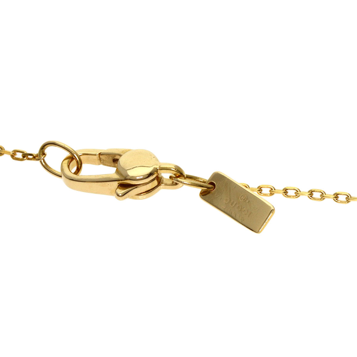 GUCCI icon Necklace K18 Yellow Gold Ladies [Used]