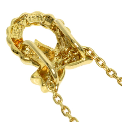 Dior Diamond Necklace K18 Yellow Gold Ladies [Used]