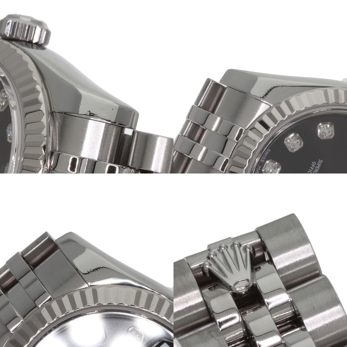 ROLEX DATEJUST 10P Diamond Watches 179174G Stainless Steel/Stainless Steel Ladies