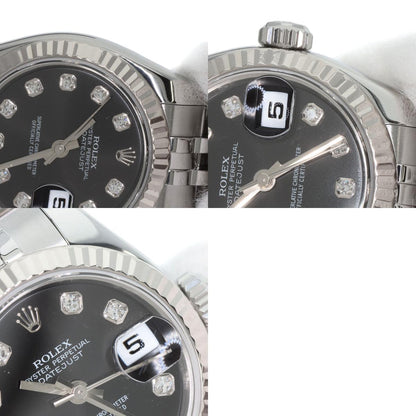 ROLEX DATEJUST 10P Diamond Watches 179174G Stainless Steel/Stainless Steel Ladies