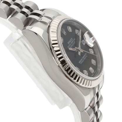 ROLEX DATEJUST 10P Diamond Watches 179174G Stainless Steel/Stainless Steel Ladies