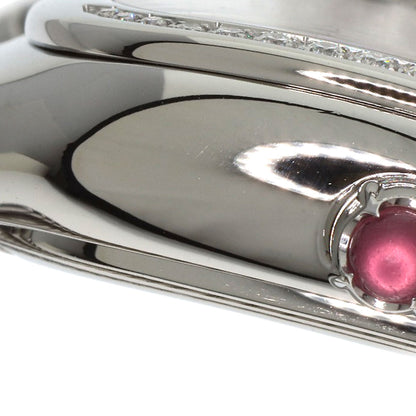 BVLGARI Serpenti Tubogas Bezel Diamond Watches SP35S Stainless Steel/Stainless Steel Ladies