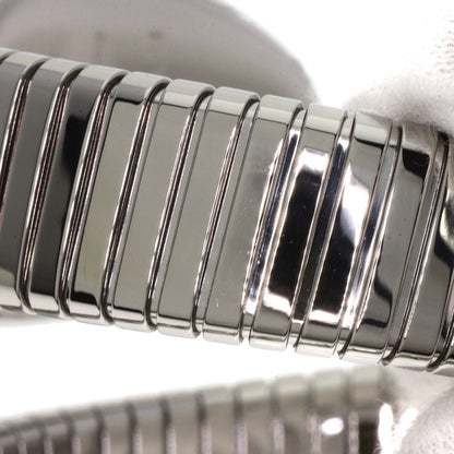 BVLGARI Serpenti Tubogas Bezel Diamond Watches SP35S Stainless Steel/Stainless Steel Ladies