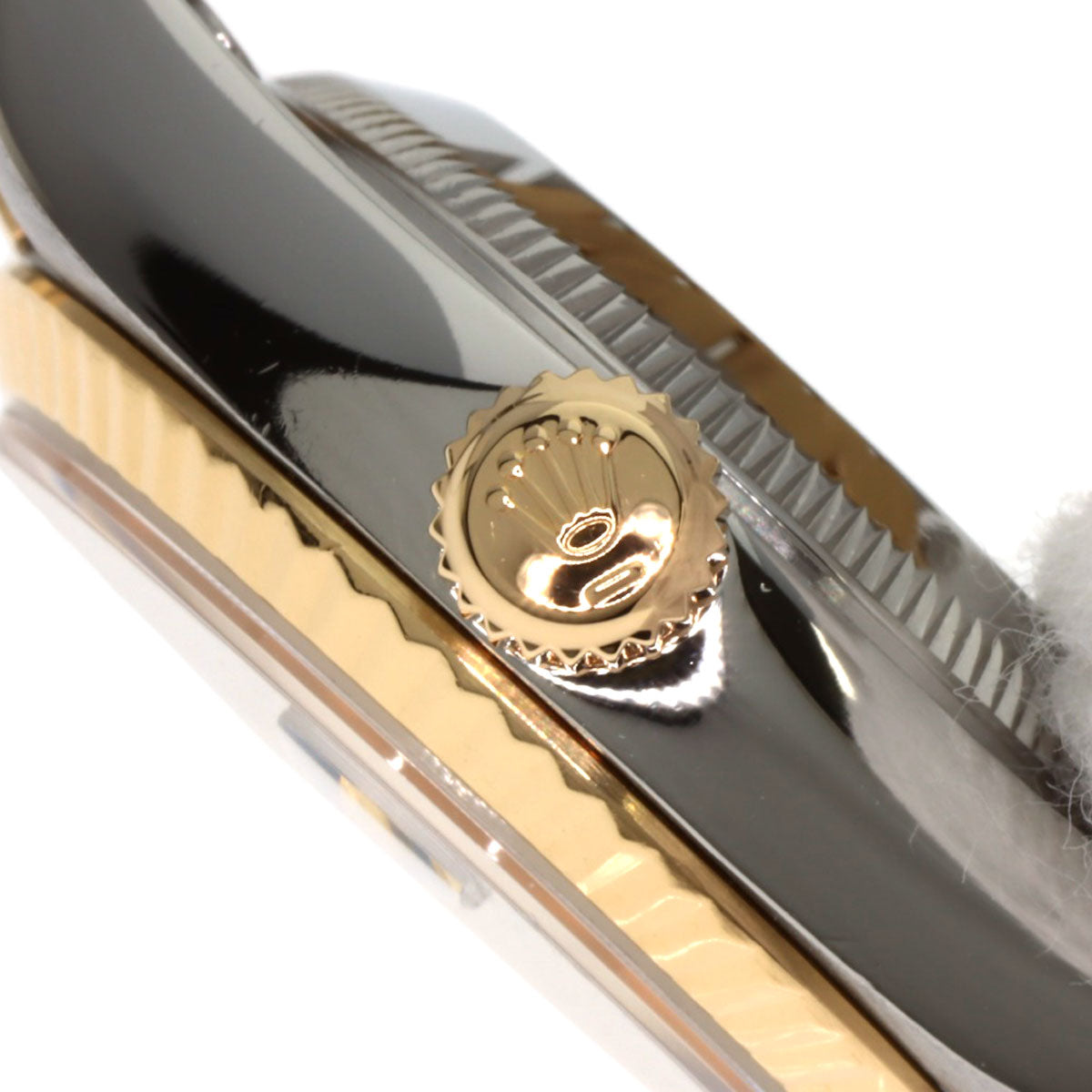 ROLEX Datejust 10P Diamond Blue Gradation Watches 69173G Stainless Steel/SSxK18YG Ladies