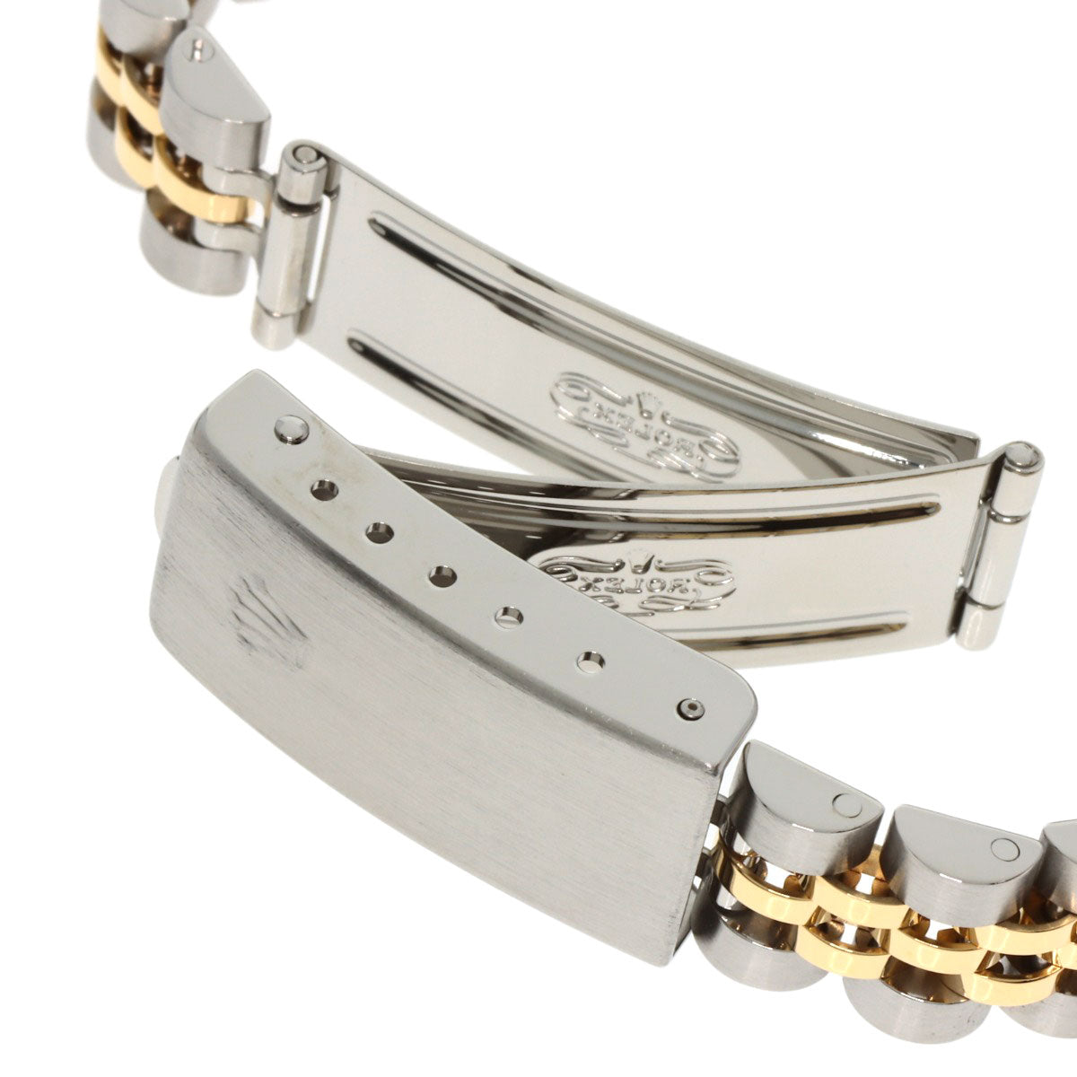 ROLEX Datejust 10P Diamond Blue Gradation Watches 69173G Stainless Steel/SSxK18YG Ladies