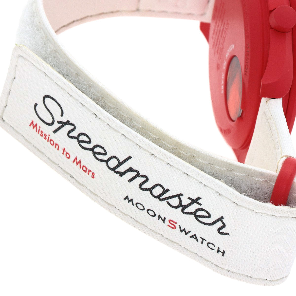 Swatch Omega Collaboration Mission to Mars Watches SO33R100 Ceramic/Nylon mens