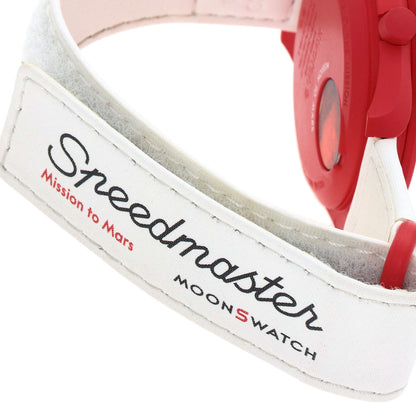 Swatch Omega Collaboration Mission to Mars Watches SO33R100 Ceramic/Nylon mens