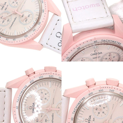 Swatch Omega collaboration Mission to Venus Watches SO33P100 Ceramic/Nylon Ladies