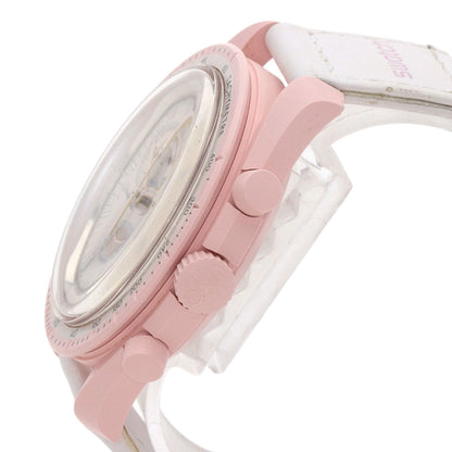 Swatch Omega collaboration Mission to Venus Watches SO33P100 Ceramic/Nylon Ladies