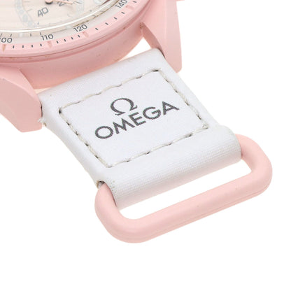 Swatch Omega collaboration Mission to Venus Watches SO33P100 Ceramic/Nylon Ladies