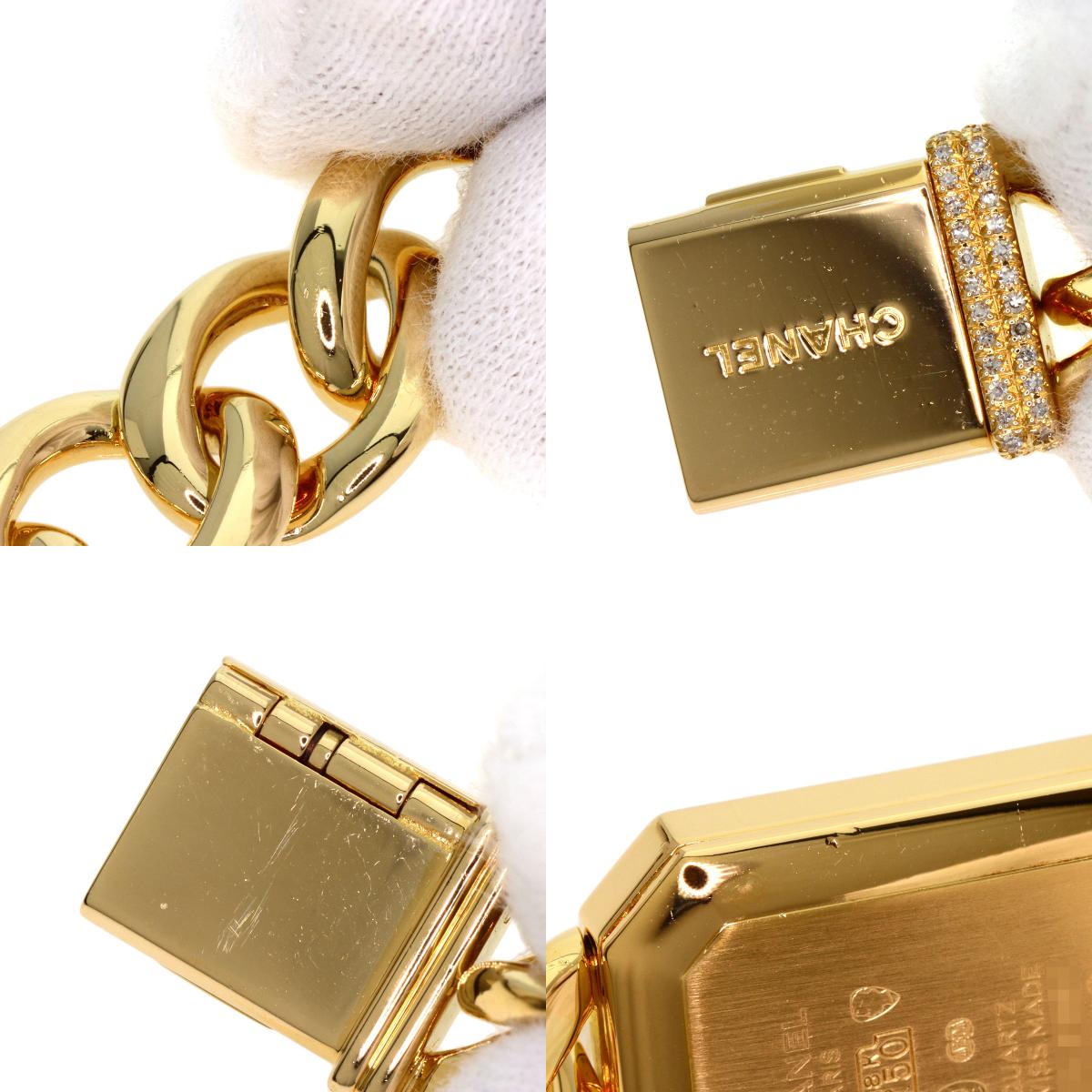 CHANEL Premiere L Diamond Watches H0113 K18 Yellow Gold/18K Yellow Gold Ladies