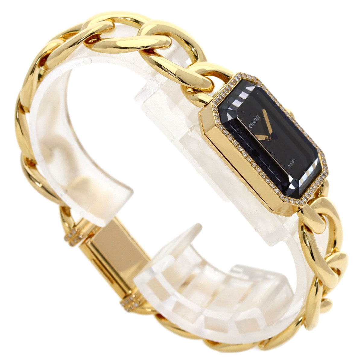 CHANEL Premiere L Diamond Watches H0113 K18 Yellow Gold/18K Yellow Gold Ladies