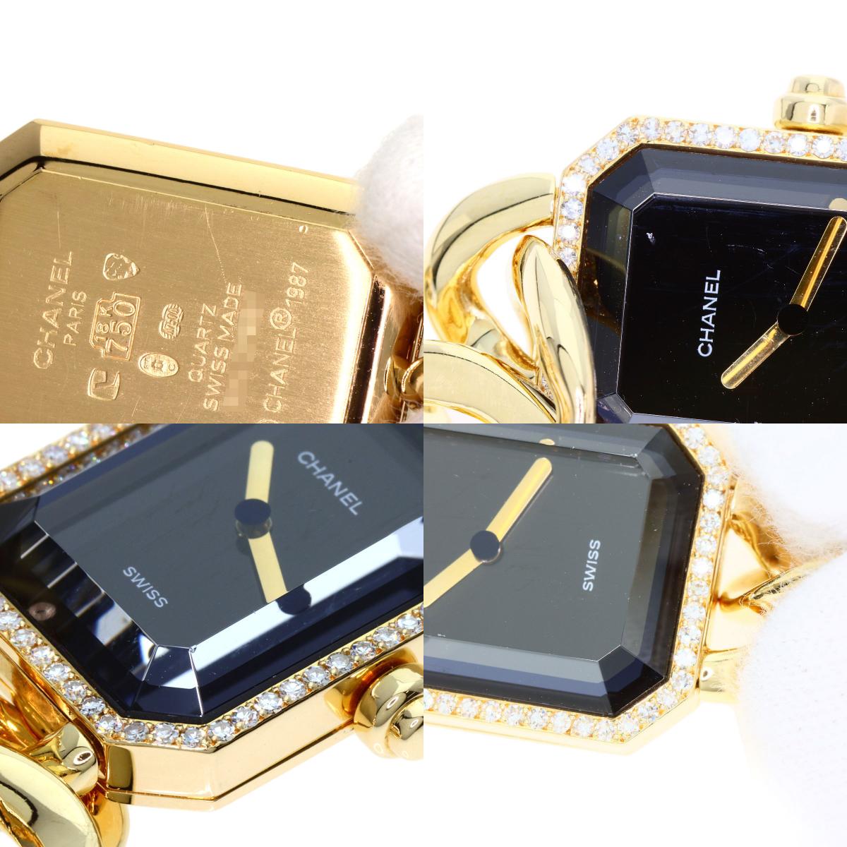 CHANEL Premiere L Diamond Watches H0113 K18 Yellow Gold/18K Yellow Gold Ladies