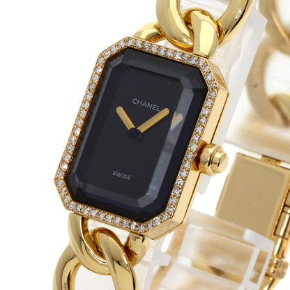CHANEL Premiere L Diamond Watches H0113 K18 Yellow Gold/18K Yellow Gold Ladies