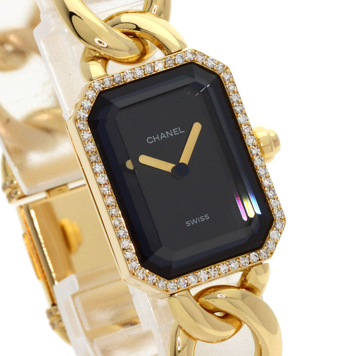 CHANEL Premiere L Diamond Watches H0113 K18 Yellow Gold/18K Yellow Gold Ladies