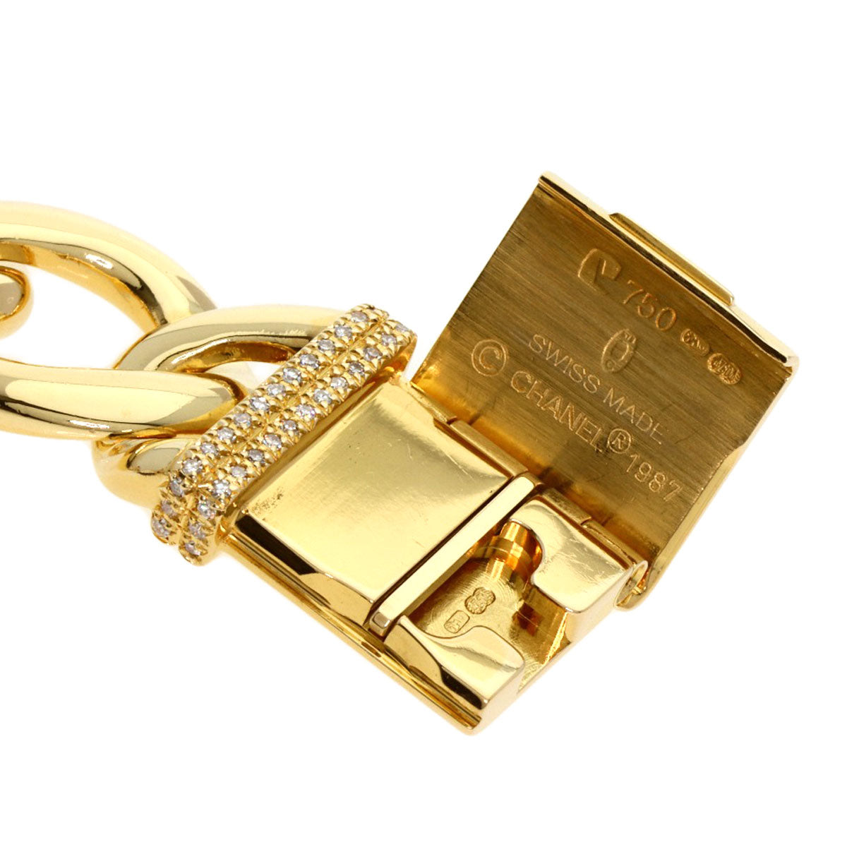 CHANEL Premiere L Diamond Watches H0113 K18 Yellow Gold/18K Yellow Gold Ladies