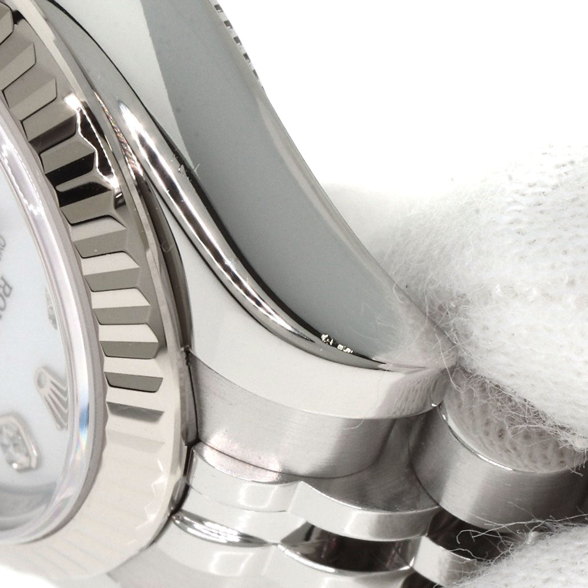 ROLEX DATEJUST 10P Diamond Watches 179174G Stainless Steel/Stainless Steel Ladies