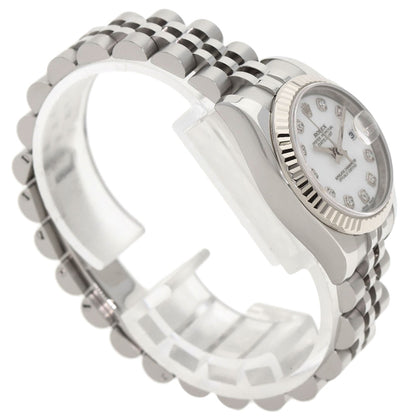 ROLEX DATEJUST 10P Diamond Watches 179174G Stainless Steel/Stainless Steel Ladies