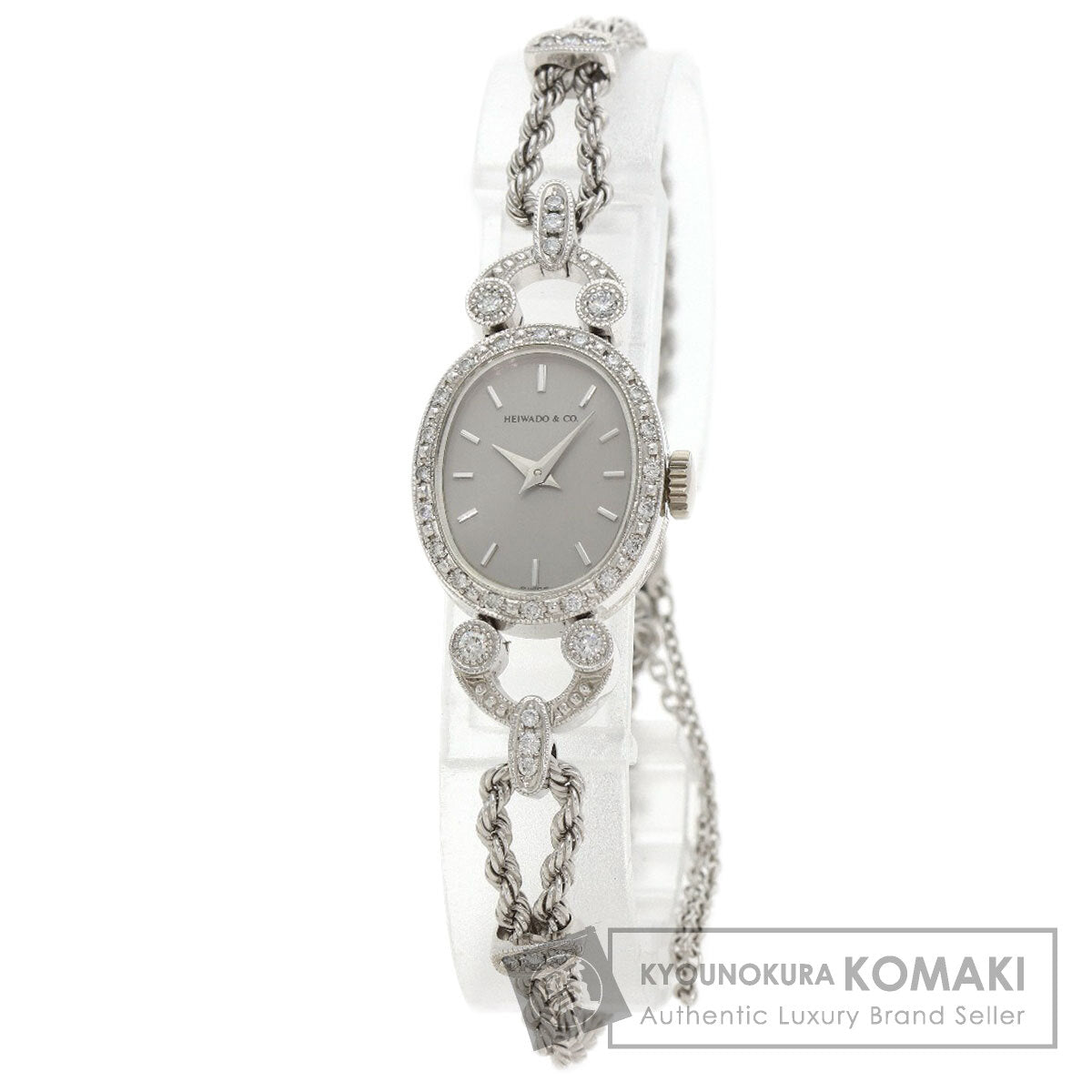 SELECT WATCH HEIWADO Diamond Watches Platinum PT950/PT950 Ladies