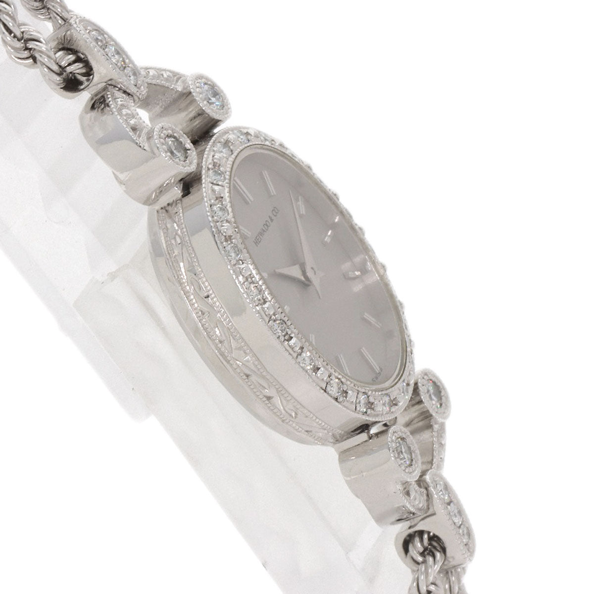 SELECT WATCH HEIWADO Diamond Watches Platinum PT950/PT950 Ladies