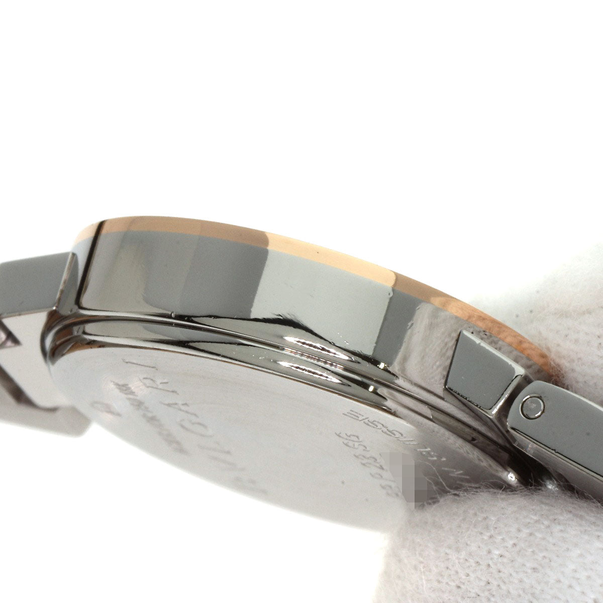 BVLGARI BVLGARI BVLGARI 12P Diamond Watches BBP23SG Stainless Steel/SSxK18PG Ladies