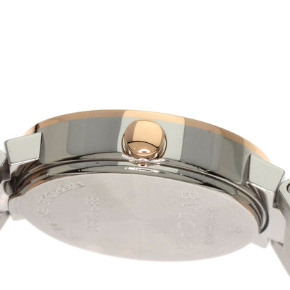 BVLGARI BVLGARI BVLGARI 12P Diamond Watches BBP23SG Stainless Steel/SSxK18PG Ladies