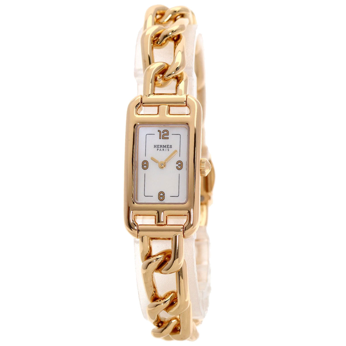 HERMES Nantucket Watches NA2.170 K18 Pink Gold/18K Pink Gold Ladies