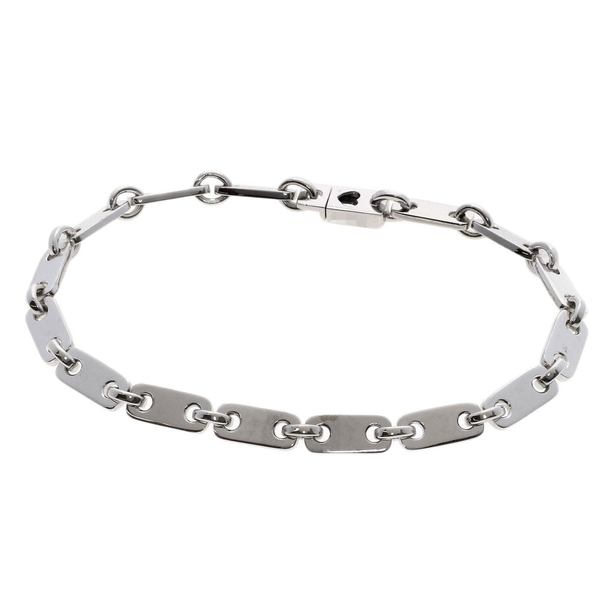 CARTIER Fidelity No Heart Key Bracelet K18 White Gold Ladies [Used]